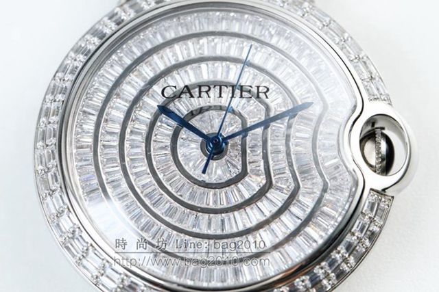 CARTIER手錶 ER最新力作 官網同步 V2升級版 卡地亞藍氣球 卡地亞手工全鑲捷克水鑽 卡地亞高端手錶  hds1002